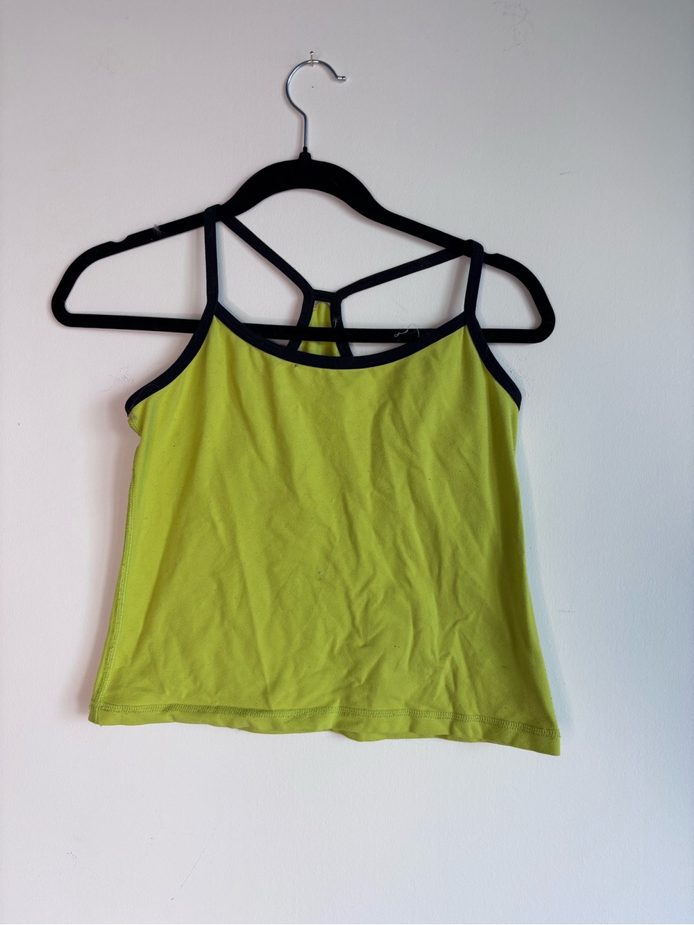 Women’s Lime Green Strappy Tank Top - Y2K - Yoga- Lululemon